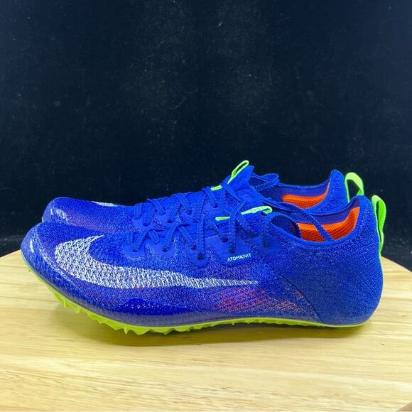 NIKE ZOOM SUPERFLY ELITE 2 Sprinting Spikes 100-400m  CD4382-400 Sz 8.5 M/ 10 W main image 6